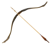 Orlando Bloom Signed Longbow, His Weapon From The Hobbit