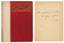 Harriet Beecher Stowe Signed Copy of Uncle Toms Cabin