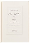 Julie Andrews Signed First Edition of Her Memoir ''Home Work''