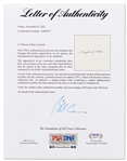 Douglas MacArthur Signed Copy of His Biography ''MacArthur His Rendezvous with History'' -- With PSA/DNA COA
