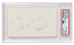 Mark Hamill Card Signed -- Encapsulated by PSA/DNA