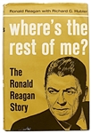 Ronald Reagan Signed Autobiography ''Where's The Rest of Me?'' -- Without Inscription -- With PSA/DNA COA