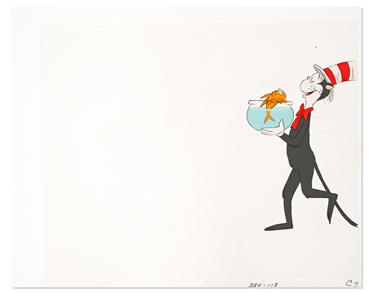 Cat in the Hat Animation Cel