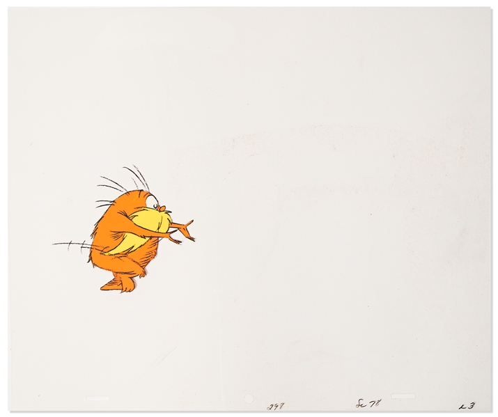 ''The Lorax'' Animation Cel