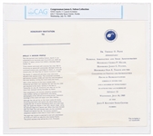 Apollo 11 Launch Invitation -- Encapsulated by CAG