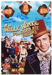 Willy Wonka Cast-Signed 12 x 17 Photo -- With PSA/DNA COA
