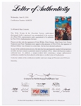 Willy Wonka Cast-Signed 12'' x 17'' Photo -- With PSA/DNA COA