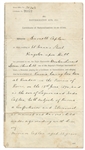 Winston Churchill Naturalization Document Signed as Home Secretary -- With PSA/DNA COA