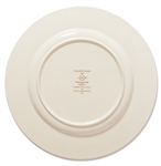 Ronald Reagan White House Dinner Plate China from the Lenox Exhibit Collection -- Formal Design Used for State Dinners