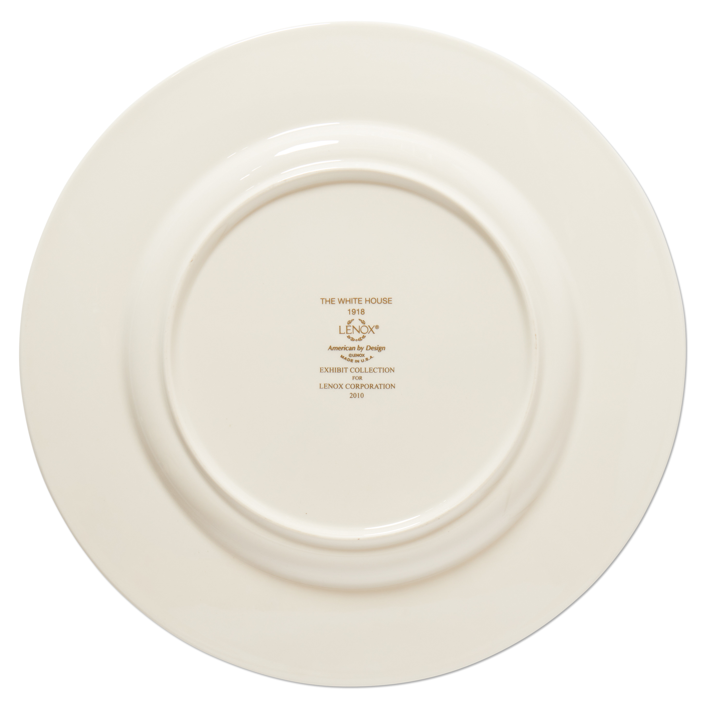 Lot Detail - Woodrow Wilson White House Dinner Plate China from the ...