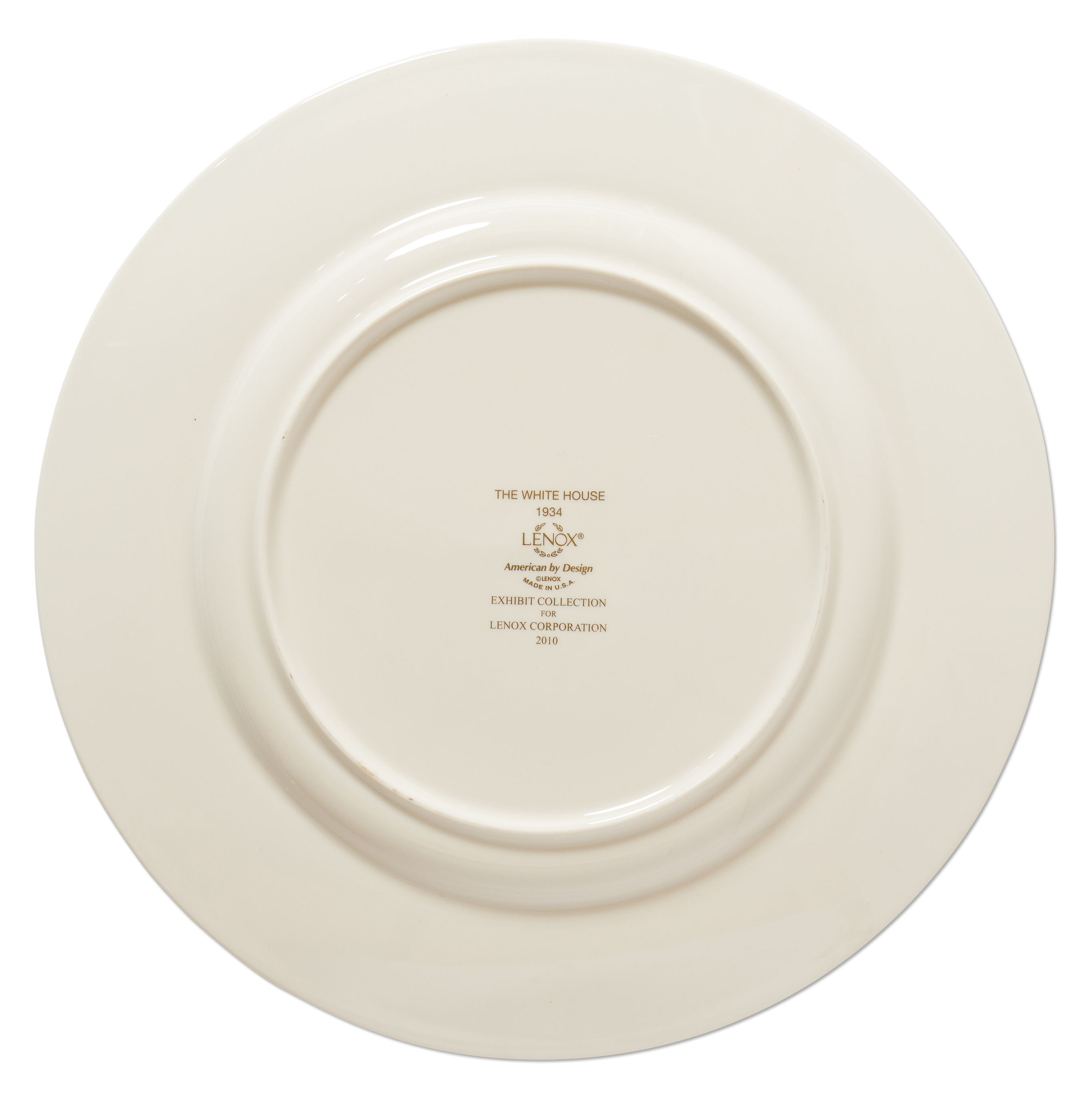 Lot Detail - Franklin D. Roosevelt White House Dinner Plate China from ...