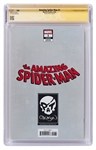 Willem Dafoe Signed ''Amazing Spider-Man'' #1 Comic Book with Variant Cover of Dafoe's Green Goblin Villain -- CGC Encapsulated & Graded 9.8