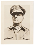 Douglas MacArthur Signed 8.5'' x 11'' Photo -- Without Inscription