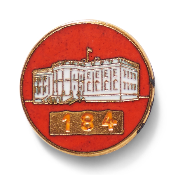 Set of Three Secret Service Lapel Pins from the John F. Kennedy Administration -- From the Collection of Dr. Dean W. Rudoy