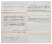Frederick Douglass Document Signed as Recorder of Deeds