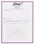 Elvis Presley Signature -- With Epperson COA