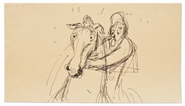 Mary Poppins Storyboard Artwork -- From the Horse Race Scene