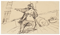 Mary Poppins Storyboard Artwork -- Showing Admiral Boom