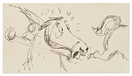 Mary Poppins Storyboard Artwork -- From the Horse Racing Scene