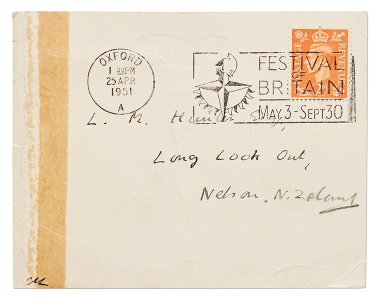 C.S. Lewis Autograph Letter Signed from 1951 During Publication of ''The Chronicles of Narnia'' -- ''...The quest for 'elegant variation' tends to produce difficulties...''