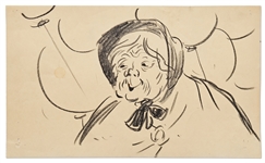 Mary Poppins Storyboard Artwork -- The Bird Woman
