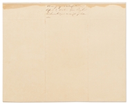Zachary Taylor Letter Signed from Texas in April 1846 on Eve of War -- ''...The army under my orders has reached its destination on the Rio Grande without actual resistance from the Mexicans...''