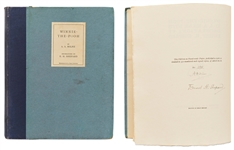 A.A. Milne & Ernest H. Shepard Signed 1926 Large Paper Limited Edition of Winnie-the-Pooh -- With Fold-Out Map of Hundred Aker Wood