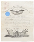 Abraham Lincoln Military Appointment Signed -- With Bold, Full ''Abraham Lincoln'' Signature