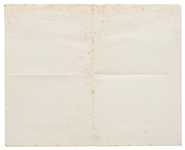Winston Churchill Autograph Letter Signed as a Young Man, Circa 1903