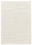 J.K. Rowling Autograph Letter Signed from 1998 -- I hear you're off to France...Harry Potter et l'Ecole des Sorciers (''Harry Potter and the Philosopher's Stone'') is very reasonably priced...''