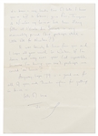 J.K. Rowling Autograph Letter Signed from 1998 -- I hear you're off to France...Harry Potter et l'Ecole des Sorciers (''Harry Potter and the Philosopher's Stone'') is very reasonably priced...''