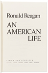 Ronald Reagan Signed Copy of His Autobiography ''An American Life''