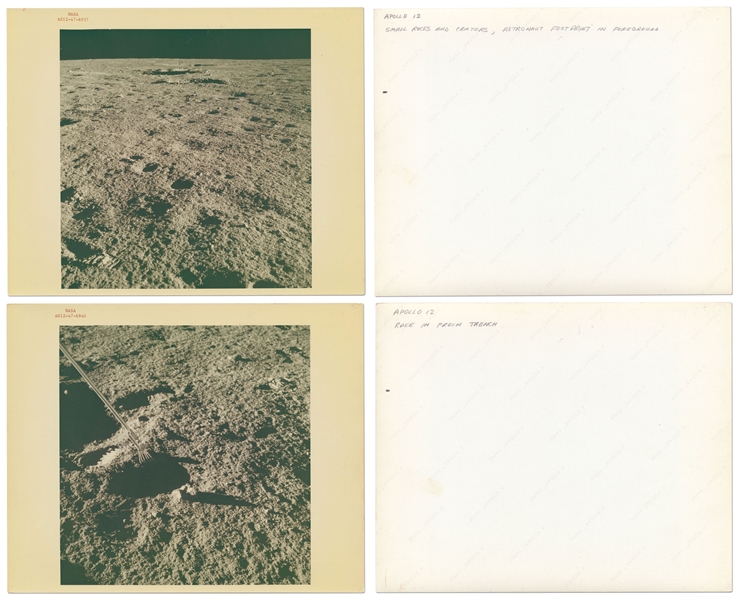 Outstanding Collection of 38 Original NASA Photos from the Apollo Program -- Includes 31 Red Number Photos on ''A Kodak Paper'', 6 Black Numbered Photos & Additional Photo on ''A Kodak Paper''