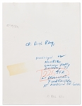Original Double-Weight Photograph of Marilyn Monroe Singing ''Happy Birthday, Mr. President'' to John F. Kennedy -- Taken by Photographer Bill Ray