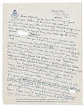 Ernest Hemingway Autograph Letter Twice-Signed and Additionally Initialed Three Times -- ''I am having the original MSS of 'A Farewell to Arms' and 'For Whom the Bell Tolls' ...appraised.''