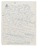Ernest Hemingway Autograph Letter Twice-Signed and Additionally Initialed Three Times -- ''I am having the original MSS of 'A Farewell to Arms' and 'For Whom the Bell Tolls' ...appraised.''