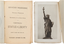 Statue of Liberty Dedication Booklet -- The Oration by Chauncey M. Depew Who Hosted the Ceremony in 1886