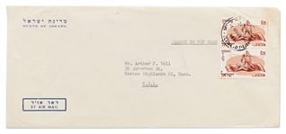 David Ben-Gurion Signature as Israeli Prime Minister from 1960