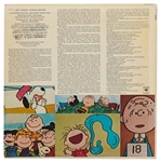 Charles Schulz Signed Record Album ''A Boy Named Charlie Brown'' -- Without Inscription