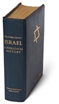 David Ben-Gurion Signed Limited Edition of ''Israel: A Personal History''