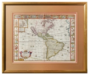 John Speeds Landmark Map of the Americas from 1627 -- The First Atlas Map to Depict California as an Island