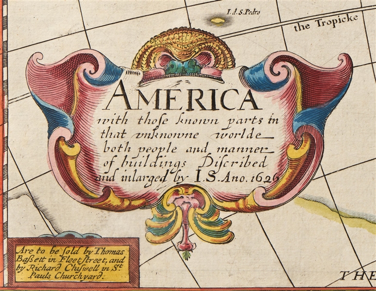 John Speed's Landmark Map of the Americas from 1627 -- The First Atlas Map to Depict California as an Island