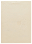 Adolf Hitler Document Signed on 24 June 1941, Two Days After the Start of Operation Barbarossa