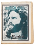 Set of 3 ''Rolling Stone'' Magazines Reporting on the Deaths of Jimi Hendrix, Janis Joplin and Jim Morrison