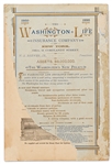 Statue of Liberty Souvenir Program from the Dedication and Unveiling on 28 October 1886