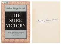 Madame Chiang Kai-shek Signed English Edition of Her Book The Sure Victory