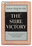 Madame Chiang Kai-shek Signed English Edition of Her Book ''The Sure Victory''