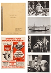 Disney The Shaggy Dog Original 1958 Movie Script -- From the Estate of Mary Poppins Screenwriter Bill Walsh