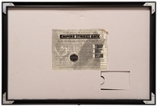 Ralph McQuarrie Signed Limited Edition Lithograph from ''The Empire Strikes Back'' -- Also Includes Original 70mm Film Frame from the Luke Skywalker-Darth Vader Duel Scene