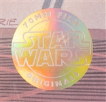 Ralph McQuarrie Signed Limited Edition Lithograph from ''The Empire Strikes Back'' -- Also Includes Original 70mm Film Frame from the Luke Skywalker-Darth Vader Duel Scene
